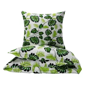   Set Letto in Flanella Spessa NYKS 140x200 cm con Federa 70x80 cm