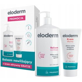   Set Cosmetico Eloderm: Balsamo Idratante e Crema Attiva per Pelli Atopiche