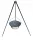  BOLLITORE SMALTATO UNGHERESE TREPPIEDE GULASCH 8L