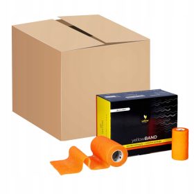   Benda Coesiva per la Correzione degli Zoccoli in Arancione - Cartone da 144 Pezzi