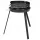  GRIGLIA PER TURISTICA DA GIARDINO A CARBONE LUND GRIGLIA TONDA CROMATA 36CM 99923
