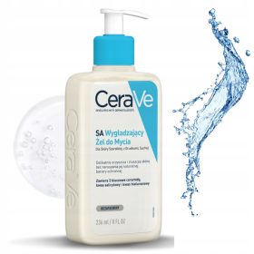   Gel Detergente Levigante CeraVe SA per Pelle Ruvida e Secca 236 ml