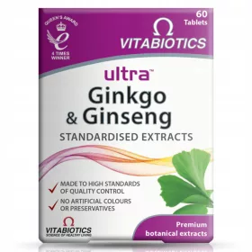   Ultra Ginkgo & Ginseng di Vitabiotics: Supporto Cognitivo e Memoria