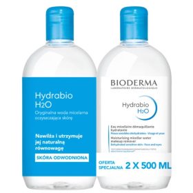   Bioderma Hydrabio H2O DuoPack Acqua Micellare Idratante 2x 500 ml