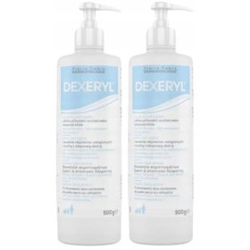   Cremo Protettivo Dexeryl per Pelle Secca o Atopica, 2 x 500 g