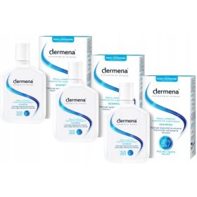   Shampoo Dermena® Anti-Caduta 3 x 200 ml - Rigenera e Rafforza i Capelli