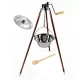  BOLLITORE UNGHERESE IN ACCIAIO INOX 13 SUPPORTO REGOLABILE