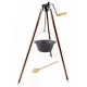  BOLLITORE IN GHISA UNGHERESE 8L SUPPORTO TELESCOPICO