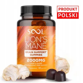   Gomme al Fungo Lion's Mane SOOL per il Supporto Cognitivo