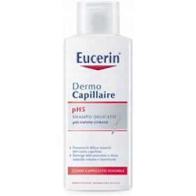   Shampoo Delicato Eucerin DermoCapillaire pH5 Mild: Protezione e Cura per Capelli e Cuoio Capelluto Sensibili, 250ml