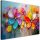 Quadro su Tela Canvas "Pastel Flowers Abstract" 120x80 - Pronto per l'arredamento