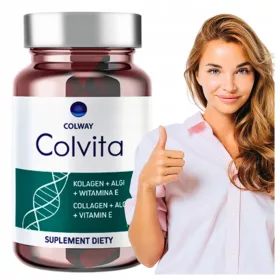   Colvita Colway 60 Capsule - Collagene marino e Vitamina E per la tua pelle