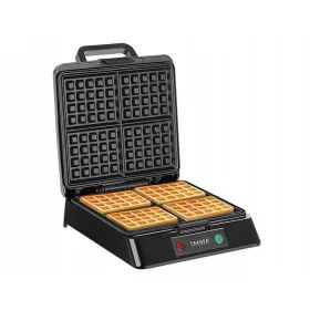  Transa Electronics TE-33 1500 W piastra per waffle nera