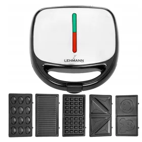    TOAST WAFFLE MAKER PANINI SANDWICH MAKER GRILL TORTILA TOAST 5IN1 TOAST 1200W