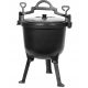  BOLLITORE IN GHISA CON PIANTANA UNGHERIA UNGHERIA CAMPFIRE POT grill 10L
