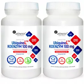   Ubiquinol™ KANEKA - Coenzima Q10 Naturale 100mg, 60 Capsule VEGE, Potente Antiossidante
