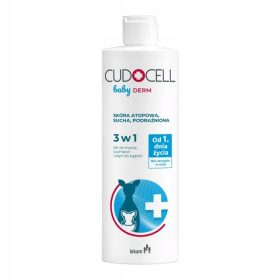   Cudocell Baby Derm Gel 3 in 1: Gel Lavante, Shampoo e Bagnoschiuma per Neonati
