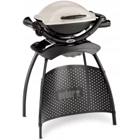  Weber Q1000 Titan Gas Grill, Nero/Bianco, 69x49x61 cm