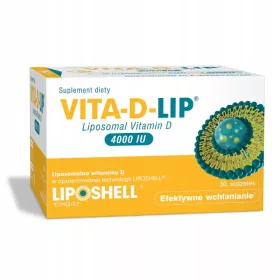  VITA-D-LIP® Liposomalna witamina D 4000 IU – Żel Doustny w Saszetkach