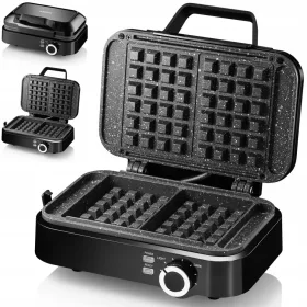  PIASTRA PER WAFFLE Kerch WM2000 2200W nero