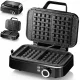  PIASTRA PER WAFFLE Kerch WM2000 2200W nero