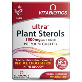   Ultra Plant Sterols di Vitabiotics - 30 Compresse per Vegani, Riduce il Colesterolo