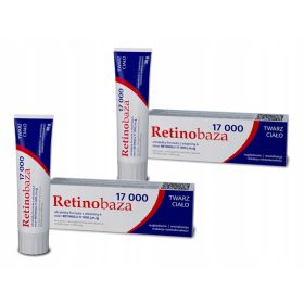   Crema Farmaceutica Retinobaza 17000 con Vitamina A, Confezione Doppia 2x30g