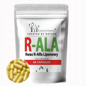   Acido R-Alfa-Lipoico 250 mg - 60 Capsule per il Metabolismo e la Salute Nervosa