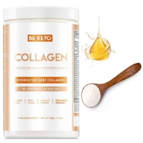   Collagene Bovino Puro Keto Bezsmakowy - Integratore Alimentare 500g