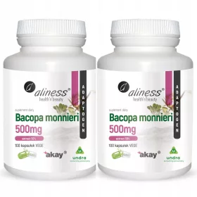 Integratore di Bacopa Monnieri 50% - 100 Capsule Vegetali