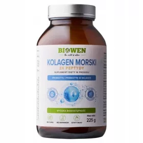   Collagene Marino da Merluzzo Selvatico con Peptidi e Vitamina C - Biowen 225g