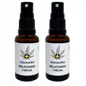   Spray Melatonina e Melissa - Aiuta a Ridurre il Tempo di Addormentamento e Migliora il Sonno
