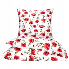 Set Lenzuola in Cotone Spesso NYKS - 160x200 cm con Federa