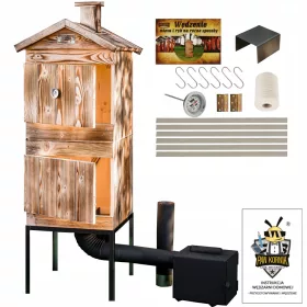    AFFUMICATORE IN LEGNO IL PIÙ GRANDE AFFUMICATORE DA GIARDINO L'ULTIMO MODELLO PANKORNIK