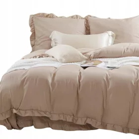   Set di Biancheria da Letto con Balze RUFFY 220x200 e Federe 70x80