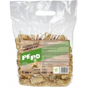  PE-PO Accendino in lana di legno 100 pz PEFC