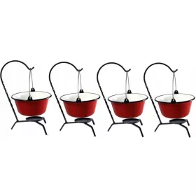  BOLLITORE UNGHERESE MINI SCALDABOLARIO 0,8l SET