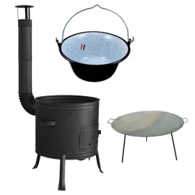    FIELD KITCHEN FI 36CM PADELLA PER FRITTURA 50CM BOLLITORE UNGHERESE 14 L
