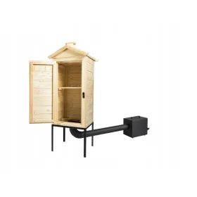  BROWIN 330338 affumicatoio in legno con camino