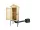  BROWIN 330338 affumicatoio in legno con camino