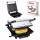  Tefal Contact, Panini, Grill elettrico pieghevole Grill elettrico multifunzione 2000W Argento/Grigio 2000 W