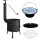  CUCINA DA CAMPO + BOLLITORE 25L 42CM GRILL mestolo