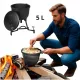  Caldaia in ghisa da 5 l per falò ungherese