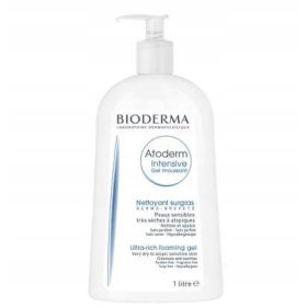   BIODERMA Atoderm Intensive Gel Moussant - Gel Detergente e Nutriente Viso e Corpo 1L