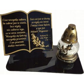   Base d'Appoggio per Lume a Vento Personalizzabile con Incisioni Resistenti agli Agenti Atmosferici