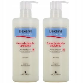   Dexeryl Essentiel Crema Detergente per la Doccia per Pelle Molto Secca e Atopica 2x500ml