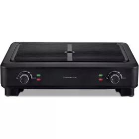    Griglia Rowenta KG900812, 70% in meno di fumo, meno odori, 2 zone indipendenti
