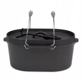    FORNO IN GHISA BAKER WILD EMBERS 9 L - FORNO OLANDESE KAWMET PER ESTERNI