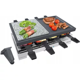    Steba RC 88 Premium Multi raclette (1200 W, griglia per padella, 8 persone)