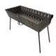 MANGAL PER 12 SPIEDINI PER GRIGLIA A CARBONE METALLO SPESSO 2 MM